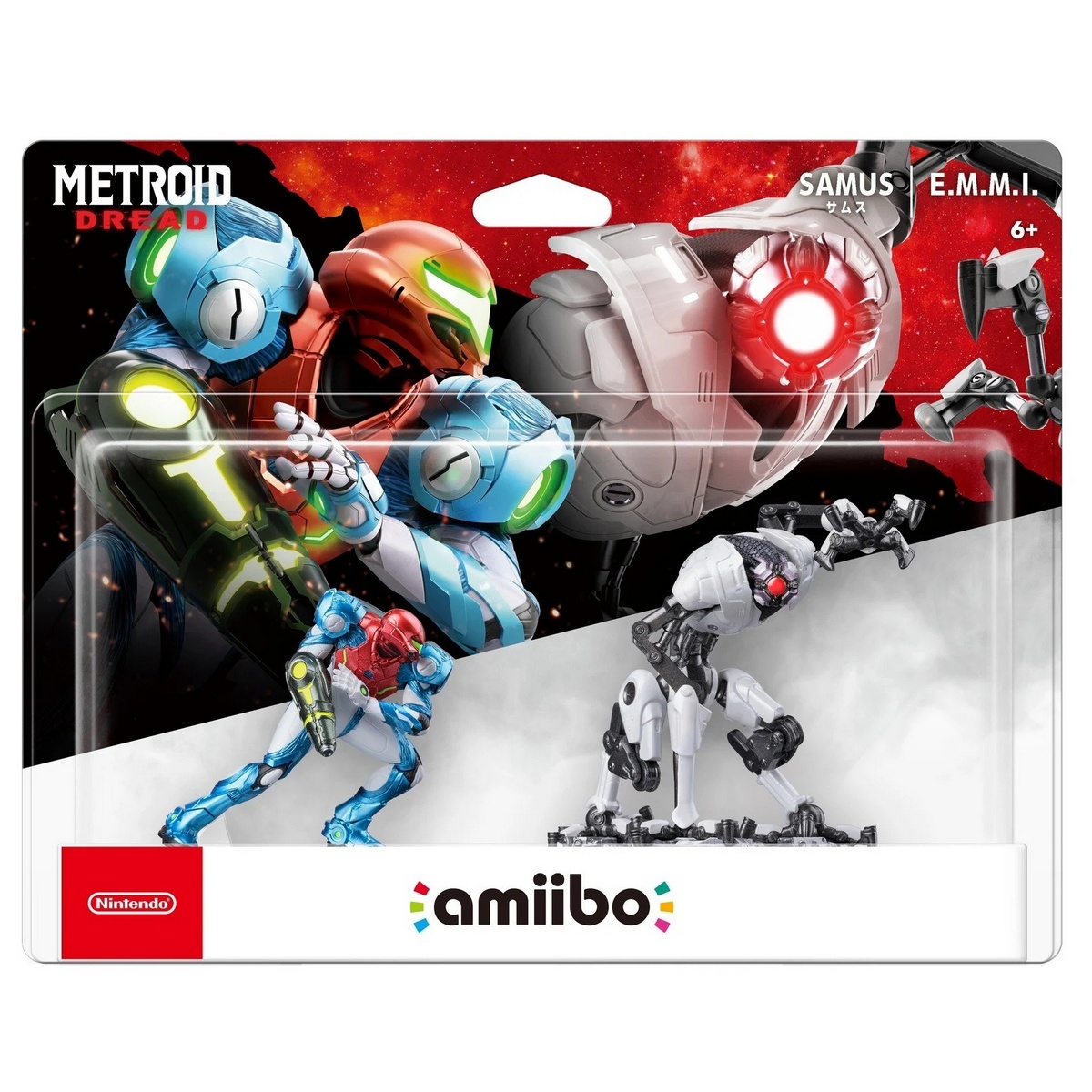 Amiibo Metroid Dread - Samus and E.M.M.I. 2-Pack