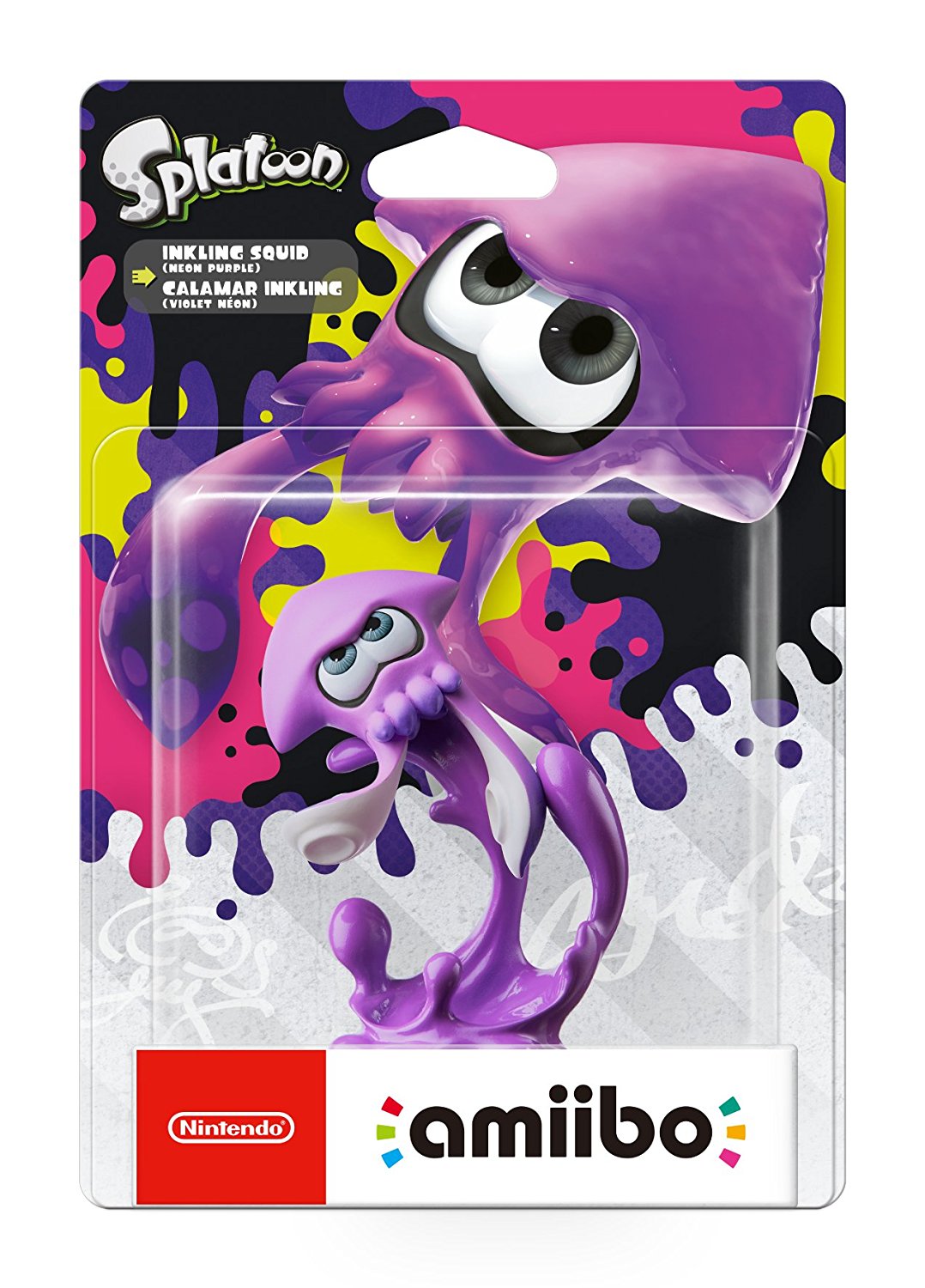 Amiibo Splatoon - Inkling Squid Neon Purple