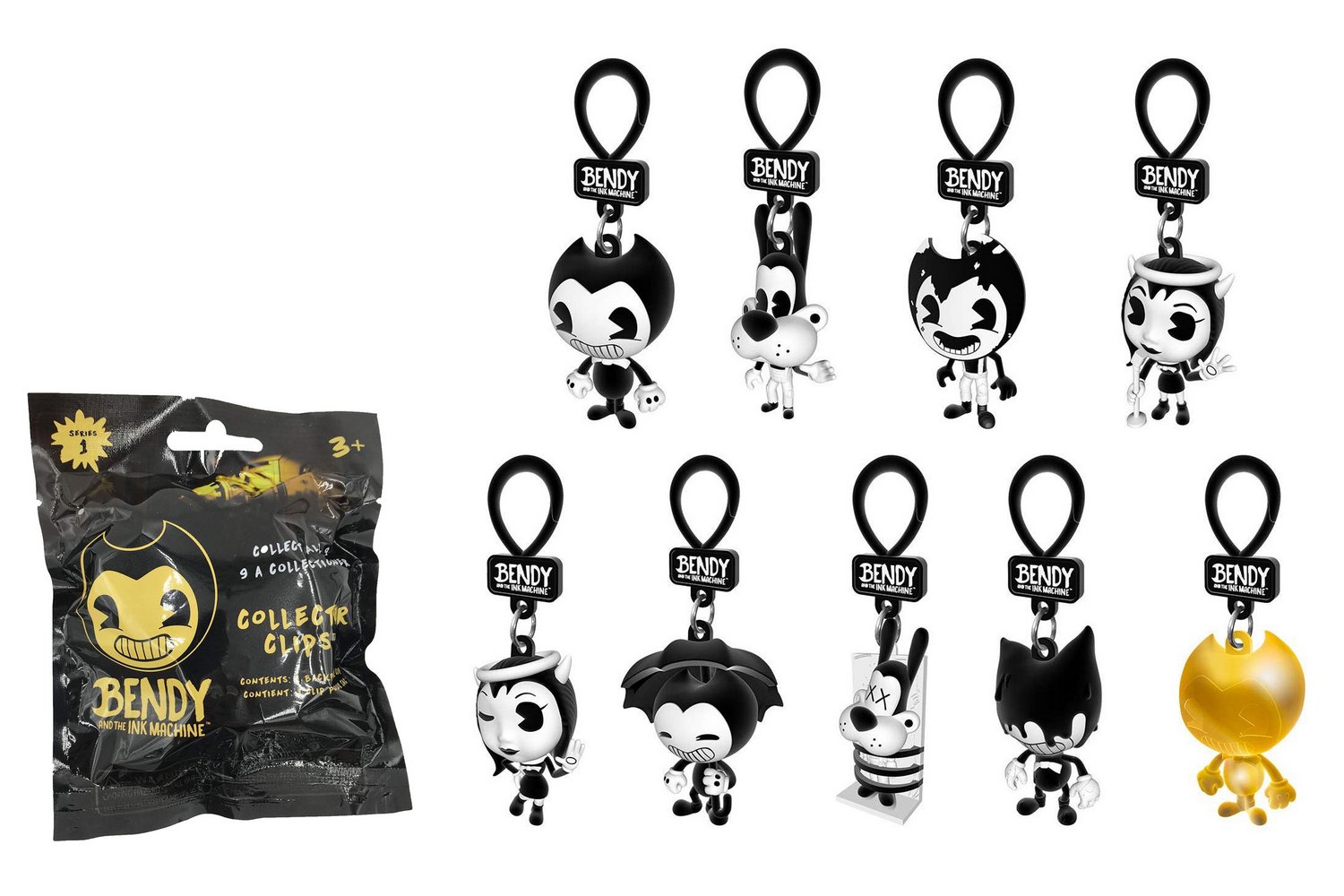 Bendy and the Ink Machine - Collector's Clips Blind Bag, Series 1