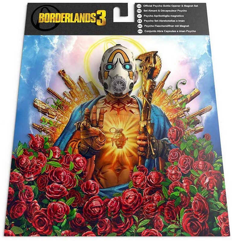 Borderlands 3 - Psycho Bottle Opener and Magnet Set