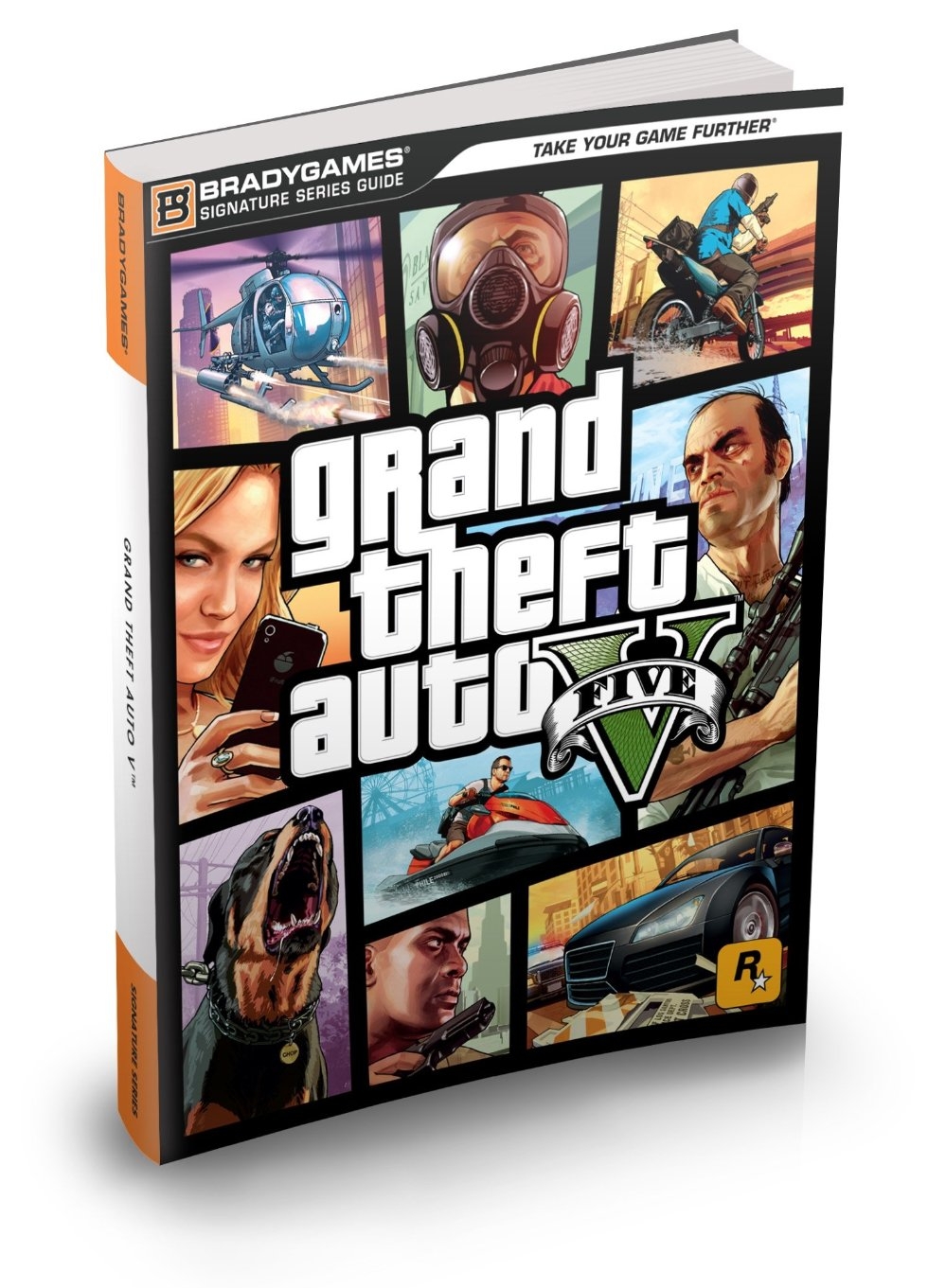 BradyGames - Grand Theft Auto V Signature Series Guide, 448 Pages