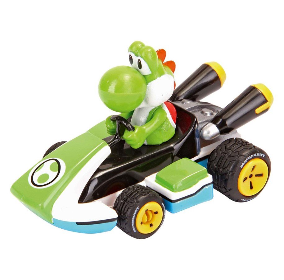 Carrera Pull Back Super Mario Kart - Yoshi