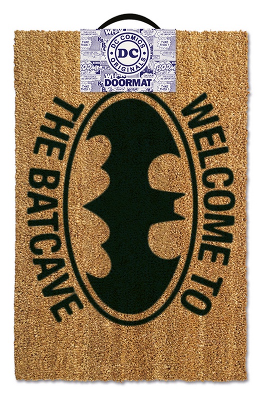 Door Mat Batman - Welcome to the Batcave (Brown), 40x60cm