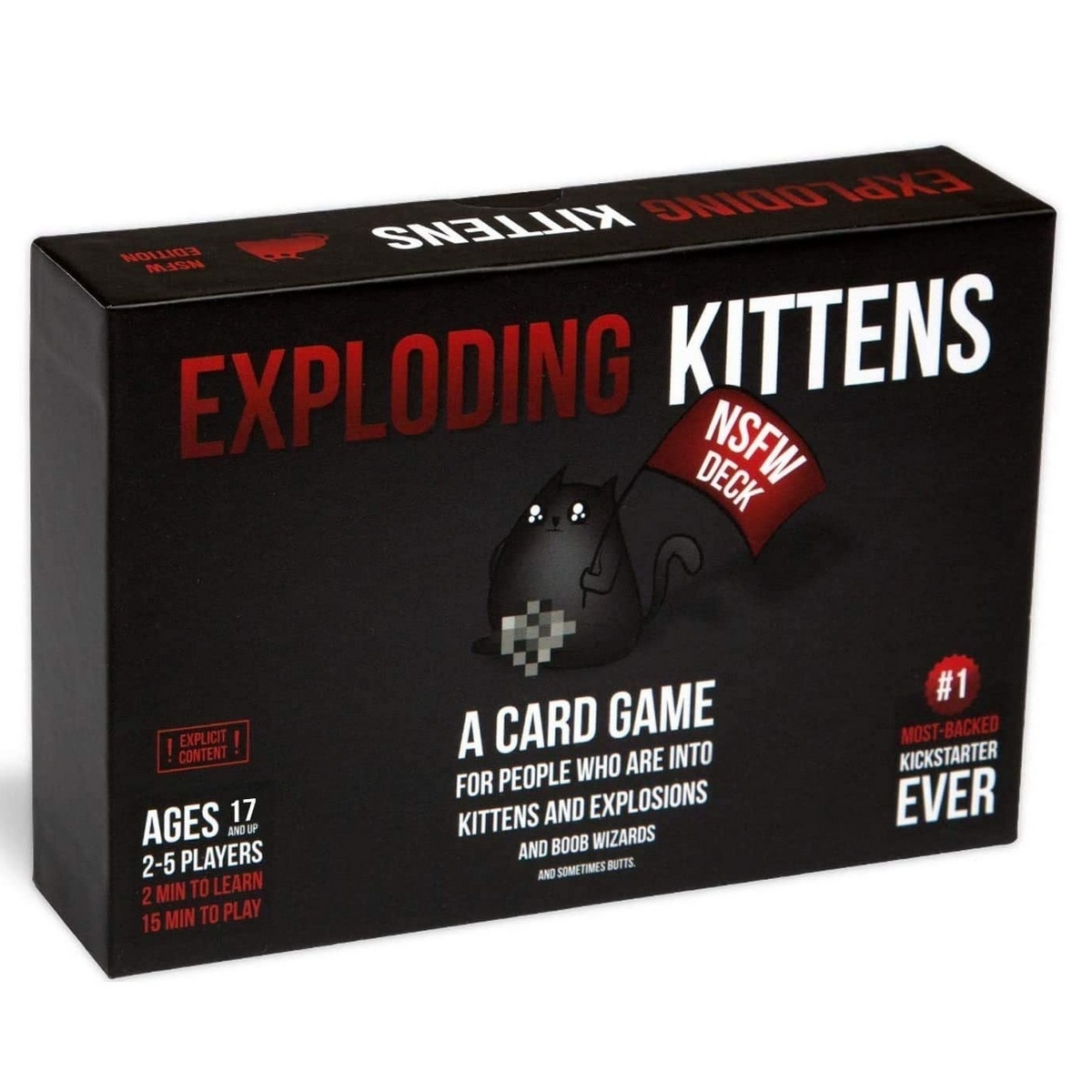 Exploding Kittens - NSWF Edition Card Game (English)