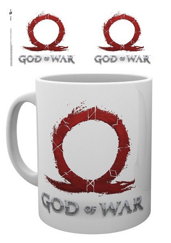 God of War - Omega Sign Logo Mug, 300ml