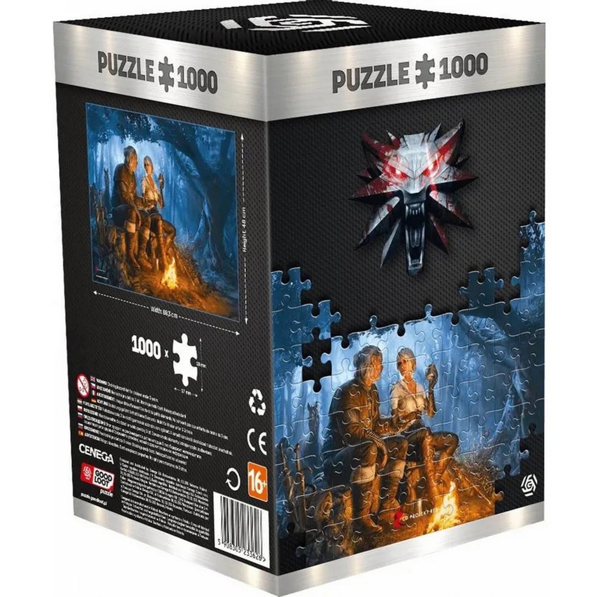 Good Loot Puzzle: Witcher - Journey of Ciri, 1000 Pieces
