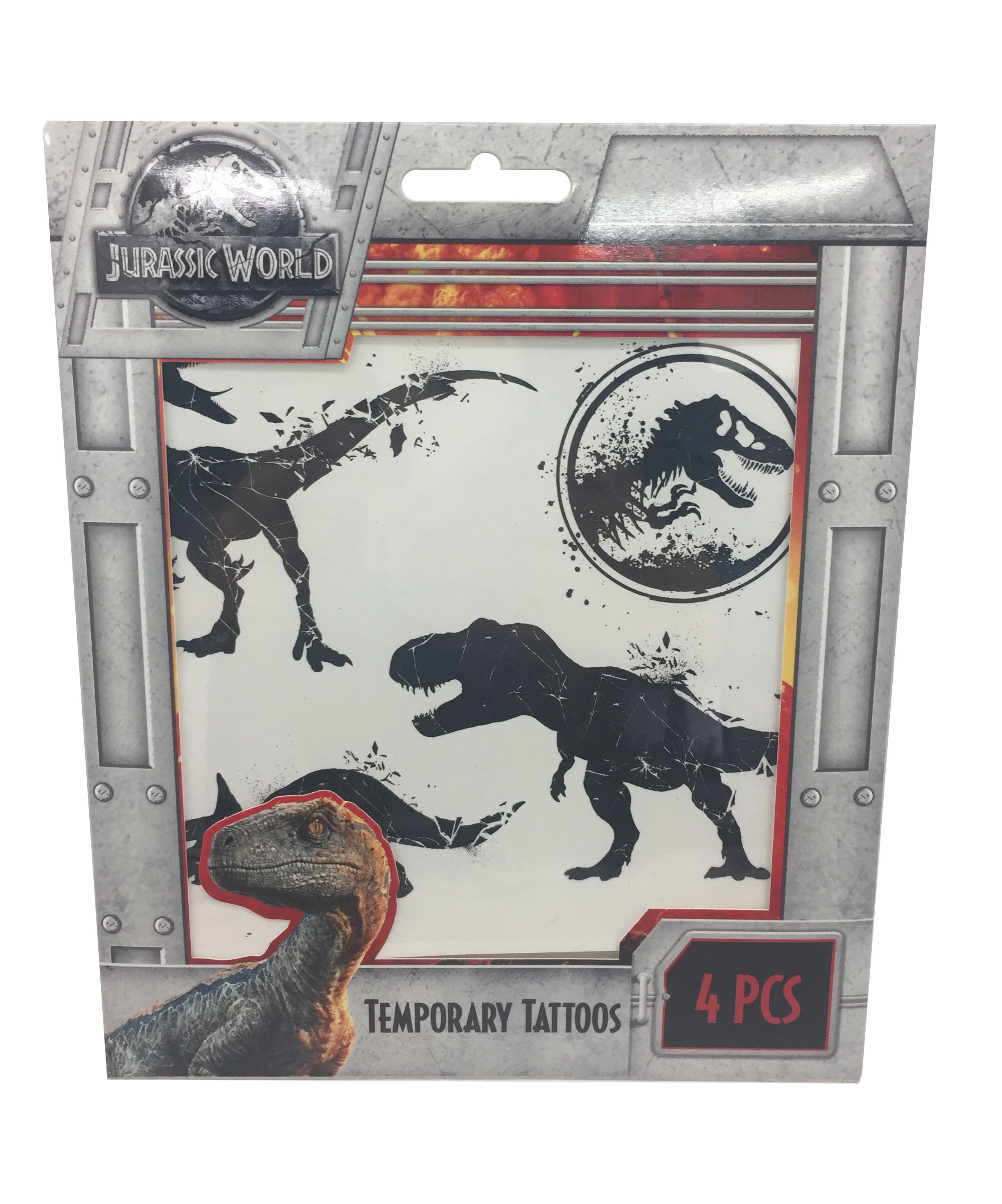 Jurassic Park Temp Tattoos S-T