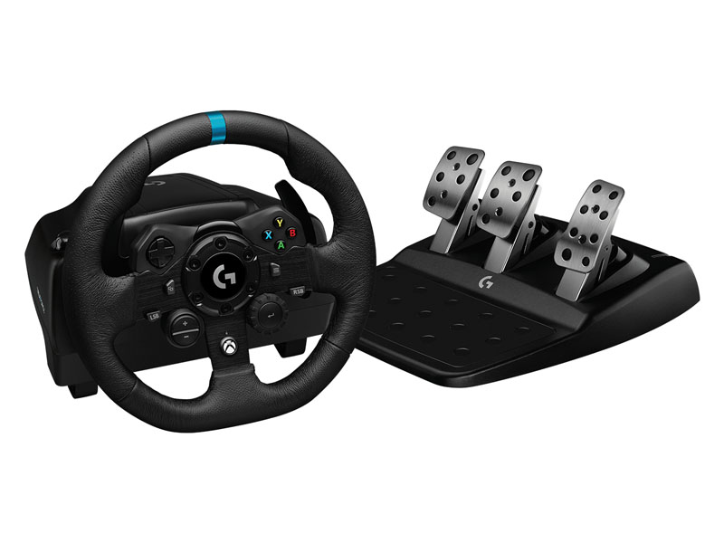 LOGITECH G923 Racing Wheel and Pedals - USB, EMEA, MS, EU (Xbox One, PC)