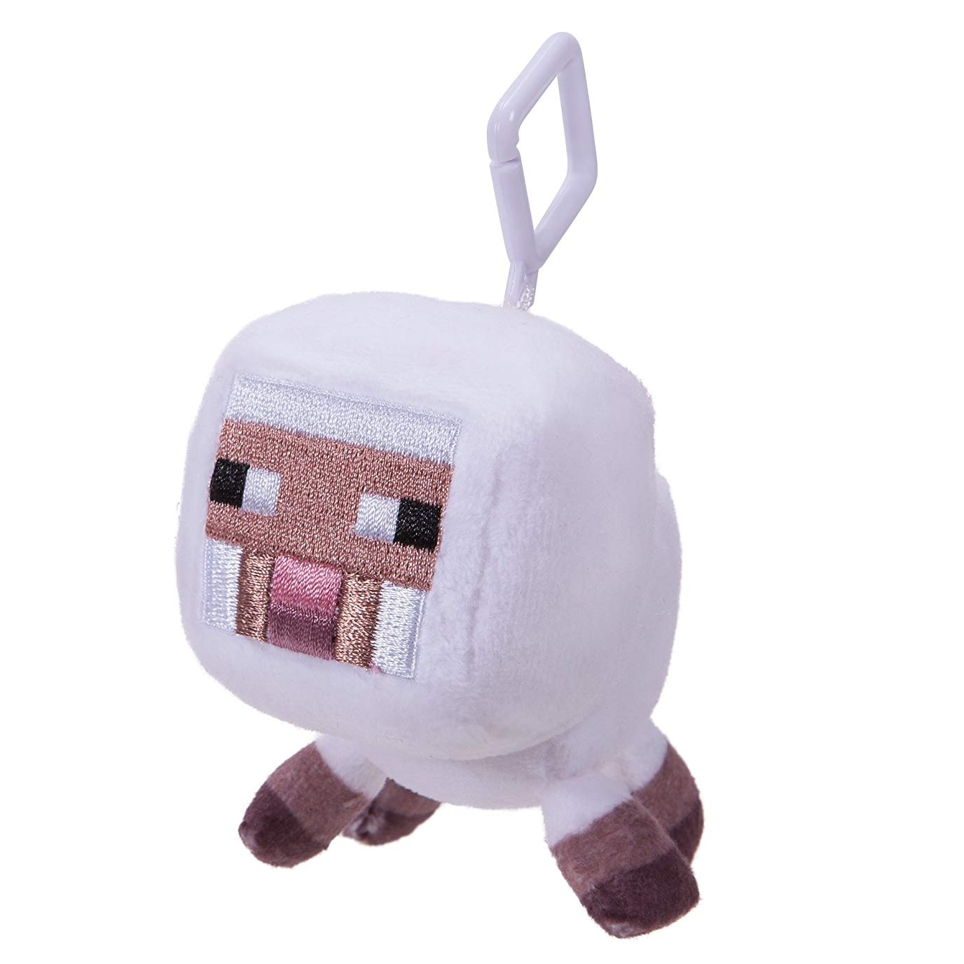 Minecraft - Baby White Sheep Clip Plush, Series 1