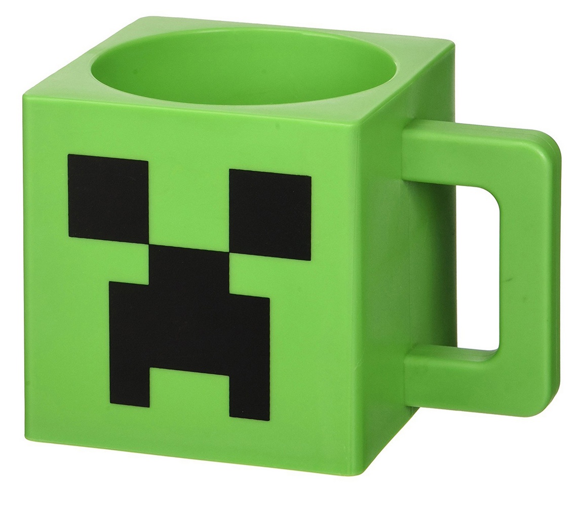 Minecraft - Creeper Plastic Mug, 300ml