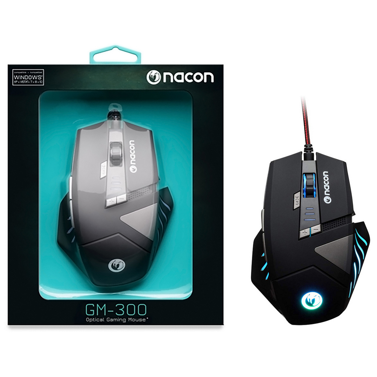 Nacon GM-300 Optical Gaming Mouse Wired (PC)