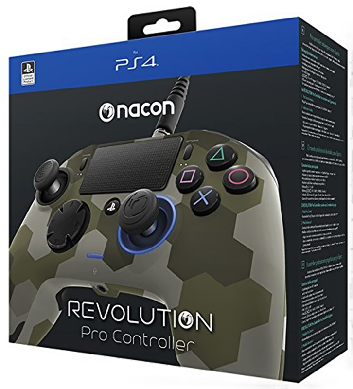 Nacon Revolution Pro Controller Wired - Camo Green (PS4)