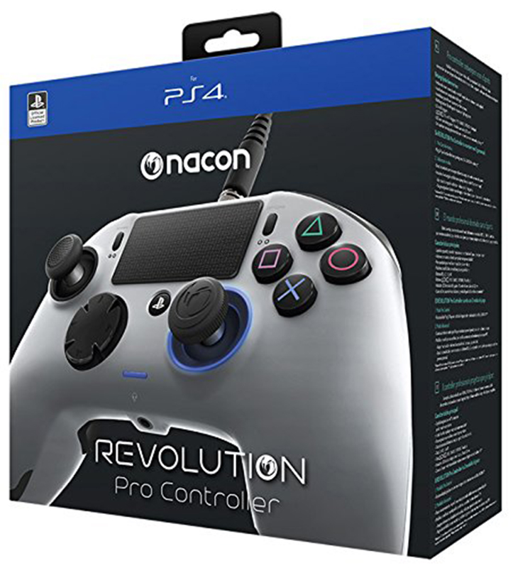 Nacon Revolution Pro Controller Wired - Silver (PS4)