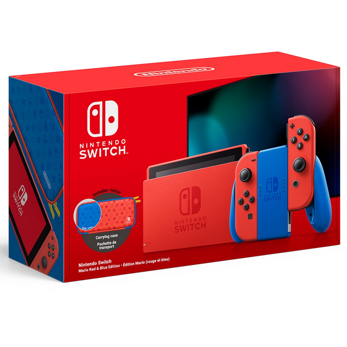 Nintendo Switch - Mario Red and Blue Edition