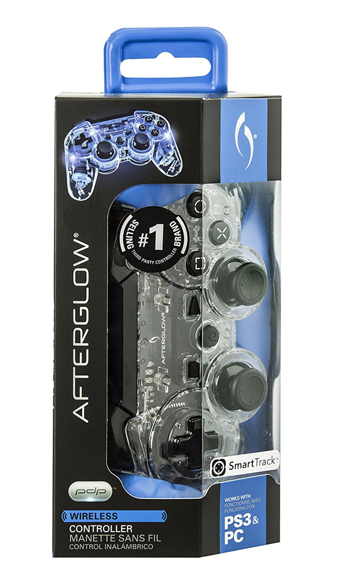 PDP Afterglow Wireless Controller - Blue (PS3, PC)