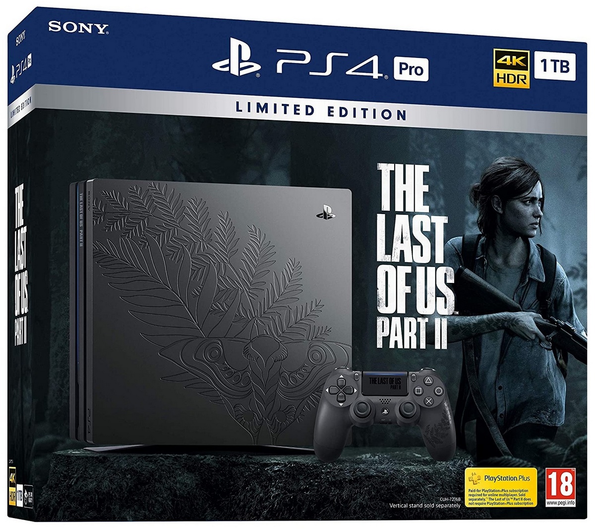 PlayStation 4 Pro 1 TB - Last of Us Part II (2) Limited Edition