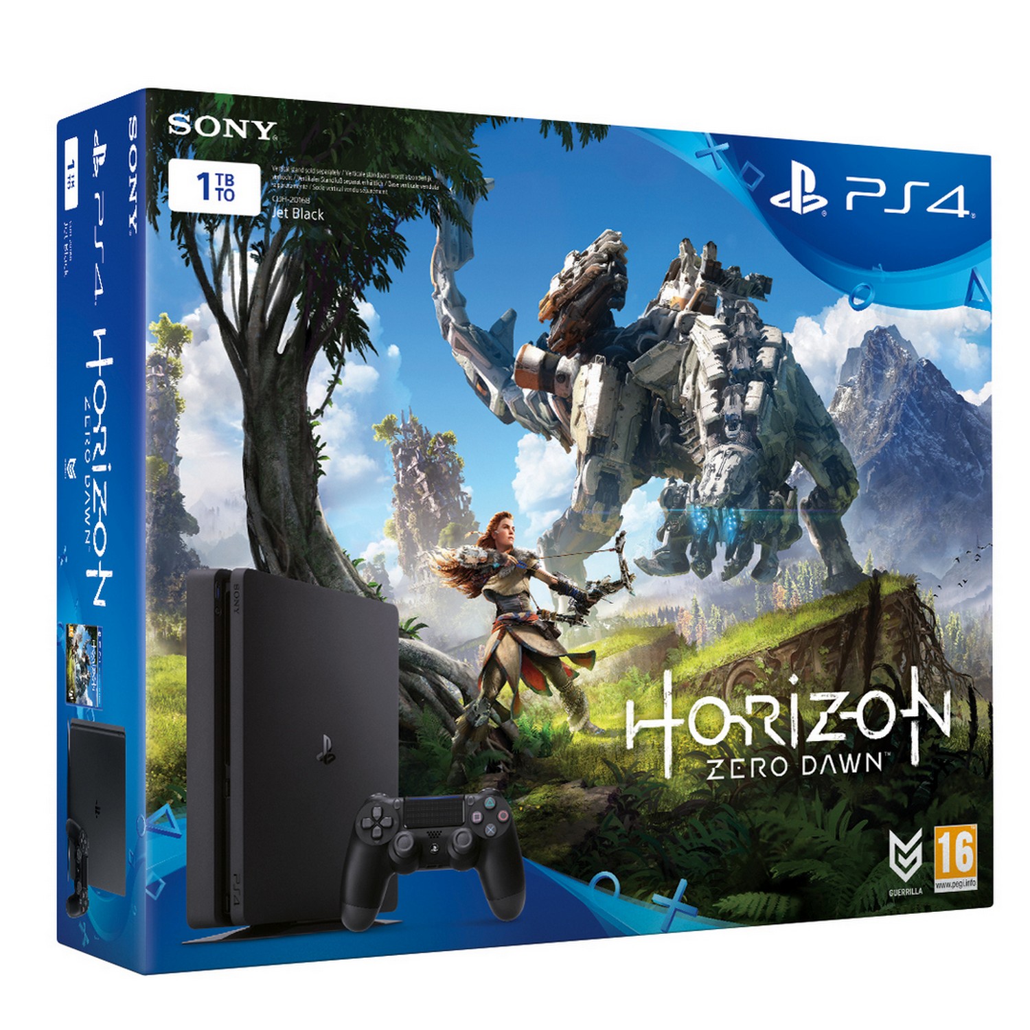 PlayStation 4 Slim 1 TB - Horizon Zero Dawn Bundle