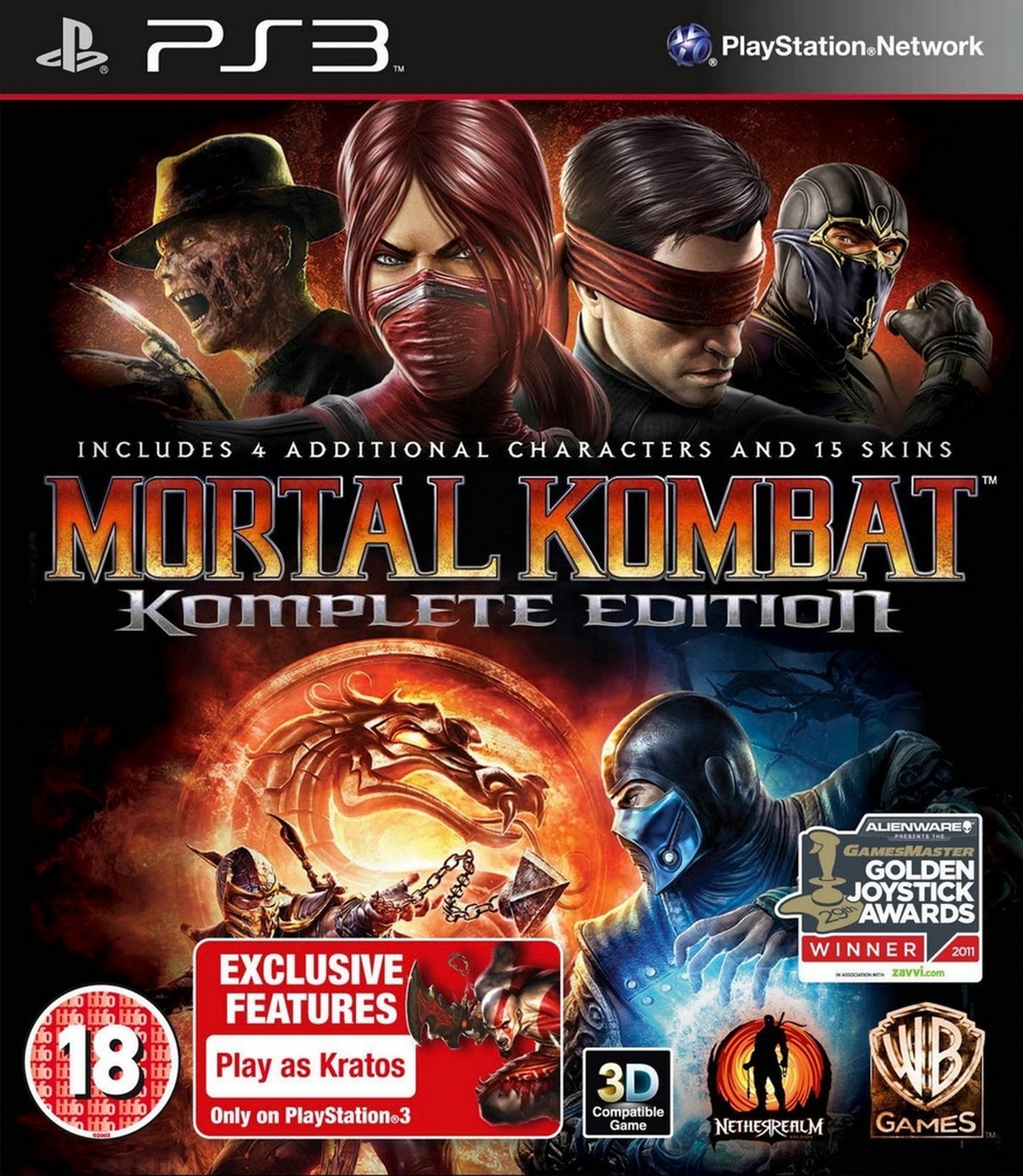 PS3 Mortal Kombat Komplete Edition