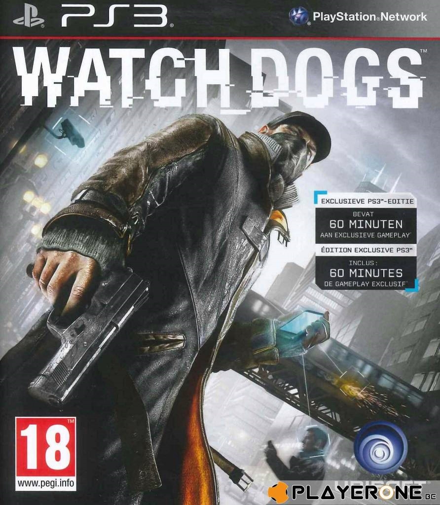 PS3 Watch Dogs Exclusive Edition