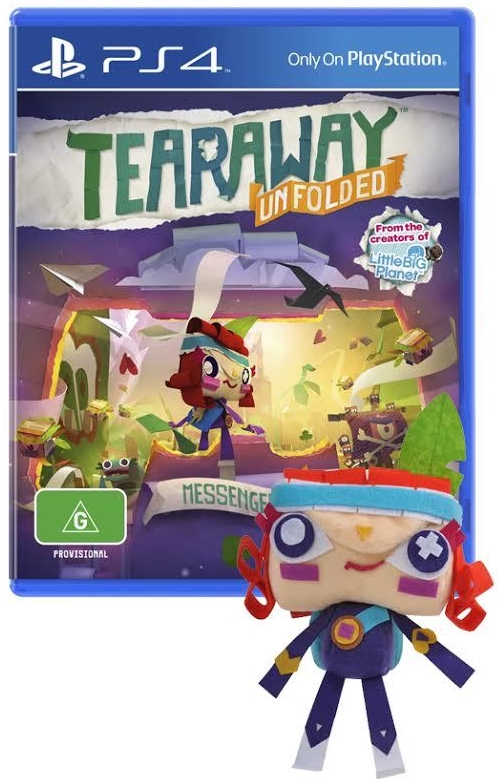 PS4 Tearaway Unfolded Special Edition