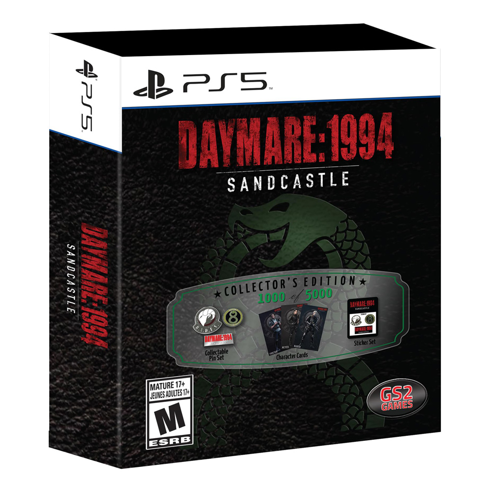 PS5 Daymare: 1994 Sandcastle Collector's Edition