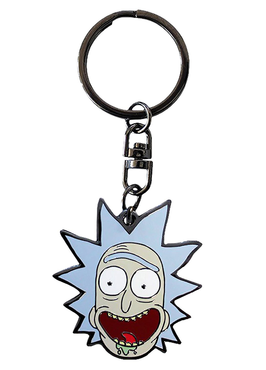 Rick and Morty - Rick Metal Keychain