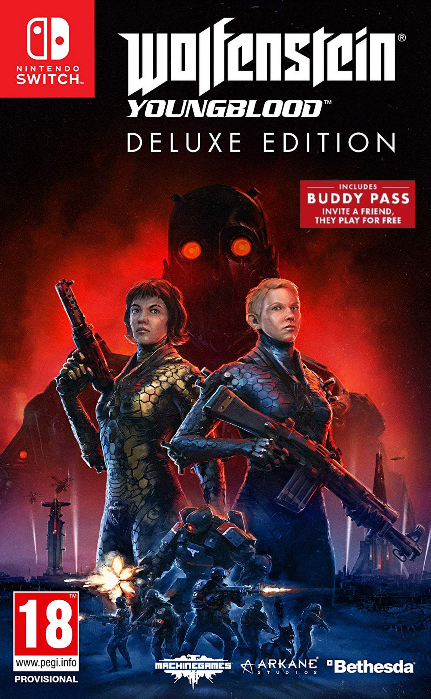 SWITCH Wolfenstein: Youngblood Deluxe Edition incl. Buddy Pass - Digital Download