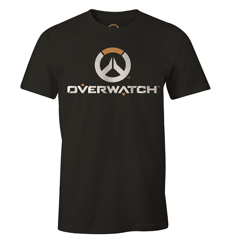 T-Shirt Overwatch - Classic Logo, Black Size M