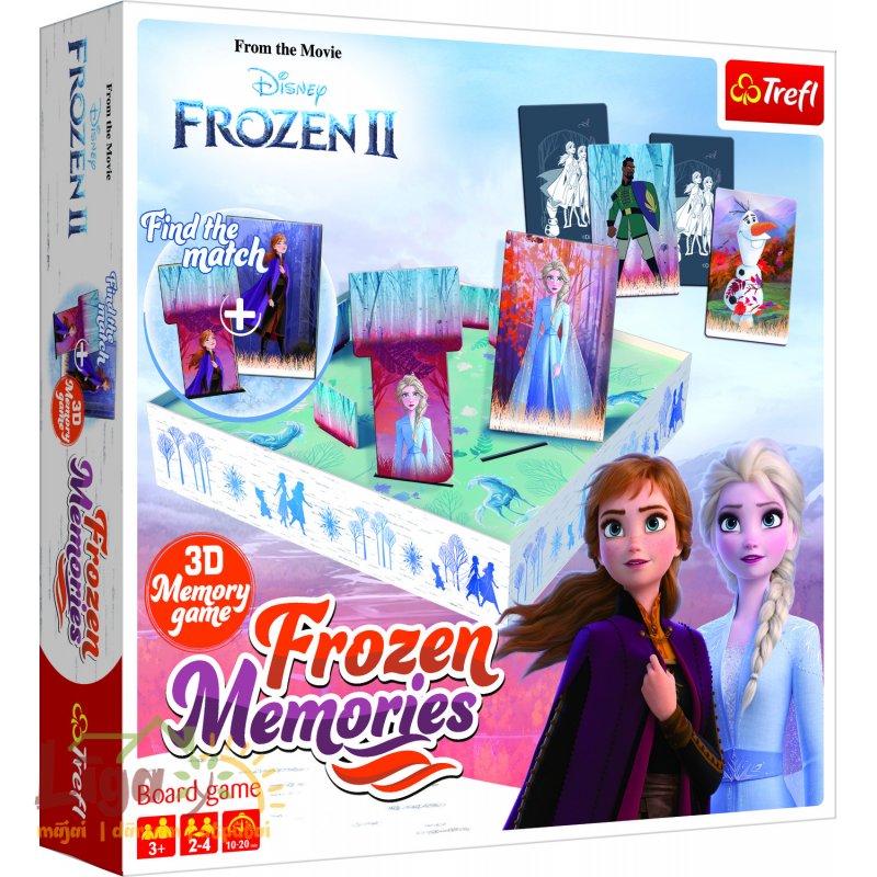 TREFL "Ledus Sirds 2" Galda spēle "Frozen Memories" BALT/FIN