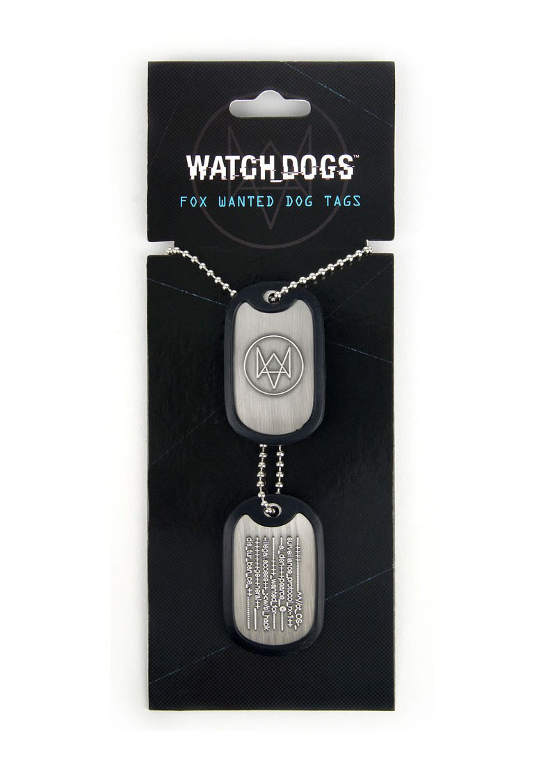 Watch Dogs - Fox Wanted Dog Tags