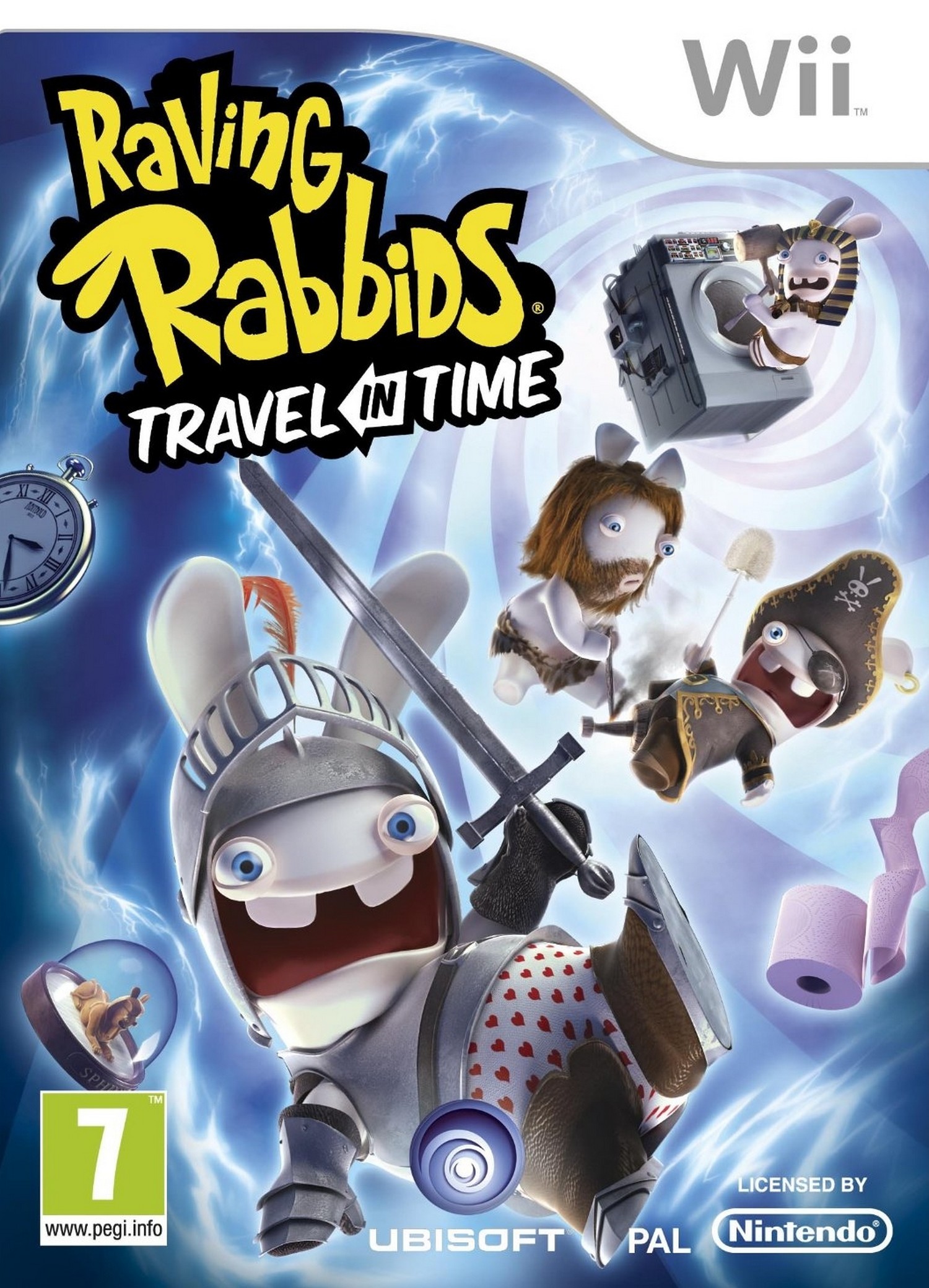 Wii Raving Rabbids: Travel in Time
