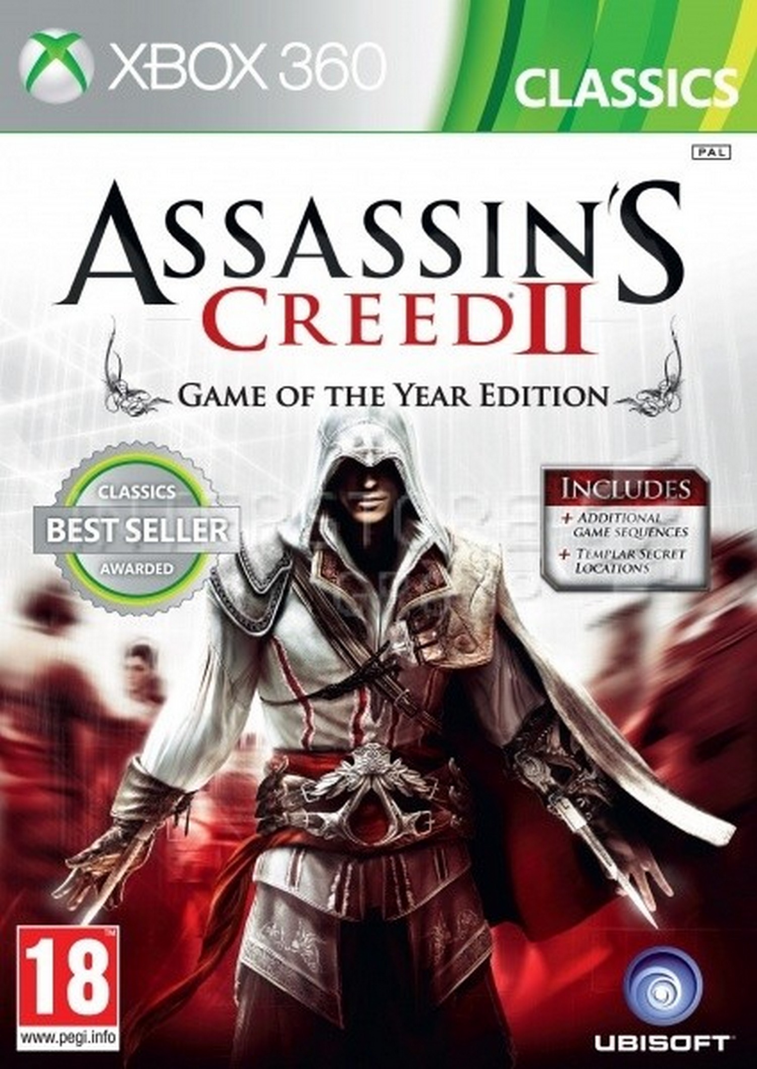 Xbox 360 Assassin's Creed II GOTY Edition - Xbox One Compatible
