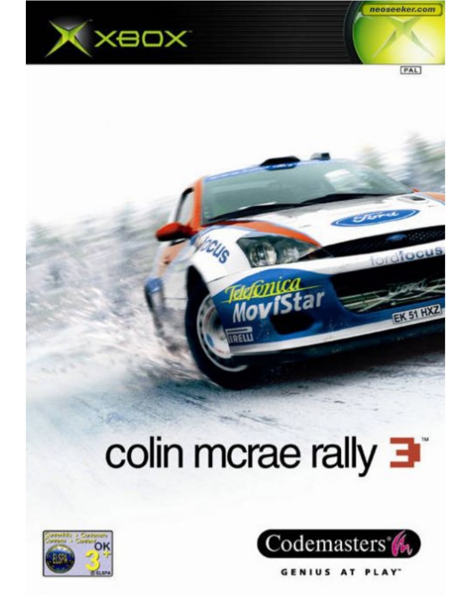 Xbox Colin McRae Rally 3