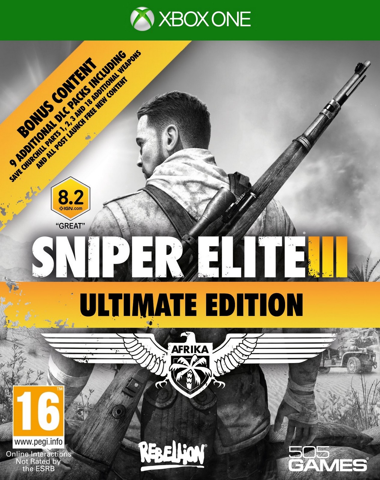 Xbox One Sniper Elite 3 Ultimate Edition